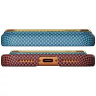   Pitaka Edge Apple iPhone 18 Pro / 17 Pro hátlap tok, MagSafe, Aramid, sunset (California Dream 05)
