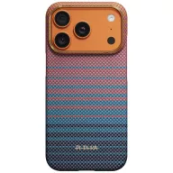   Pitaka Edge Apple iPhone 18 Pro Max / 17 Pro Max hátlap tok, MagSafe, Aramid, sunset (California Dream 05)