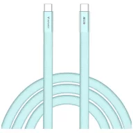   Verbatim SoftTouch USB-C-USB-C töltő- és adatkábel, 60W, PD3.0, 1,2m, kék