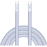   Verbatim SoftTouch USB-C-USB-C töltő- és adatkábel, 60W, PD3.0, 1,2m, lila