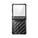 Supcase Beetle Pro Samsung Galaxy Z Flip 8 ütésálló tok, kijelző védelemmel, kitámasztóval, fekete