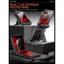 Supcase Beetle Pro Samsung Galaxy Z Flip 8 ütésálló tok, kijelző védelemmel, kitámasztóval, fekete