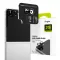 Ringke Samsung Galaxy Z Flip 8 tempered glass kamera védő üvegfólia felhelyező kerettel, fekete (2db)