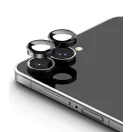 Ringke Samsung Galaxy Z Flip 8 tempered glass kamera védő üvegfólia felhelyező kerettel, fekete (2db)