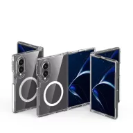   Tech-Protect Flexair Samsung Galaxy Z Fold 8 hátlap tok, MagSafe, átlátszó