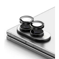   Ringke Samsung Galaxy Z Fold 8 tempered glass kamera védő üvegfólia felhelyező kerettel, fekete (2db)