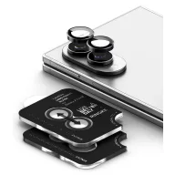   Ringke Samsung Galaxy Z Fold 8 tempered glass kamera védő üvegfólia felhelyező kerettel, fekete (2db)