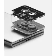   Ringke Samsung Galaxy Z Fold 8 tempered glass kamera védő üvegfólia felhelyező kerettel, fekete (2db)