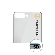   Tactical Glass Shield 5D Samsung Galaxy Z Flip 8 kijelzővédő üvegfólia, fekete (külső fólia)