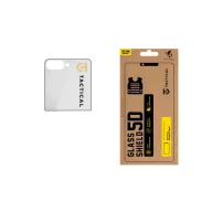   Tactical Glass Shield 5D Samsung Galaxy Z Flip 8 kijelzővédő üvegfólia, fekete (külső fólia)