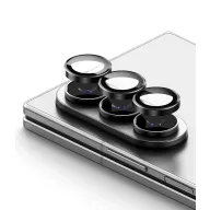   Ringke Samsung Galaxy Z Fold 8 Ultra tempered glass kamera védő üvegfólia felhelyező kerettel, fekete (2db)