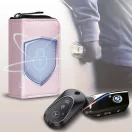 Tech-Protect KLR300 RFID blokkoló tartó / táska, rózsaszín (autó kulcshoz)