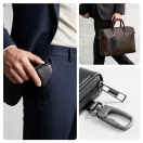 Tech-Protect KLR300 RFID blokkoló tartó / táska, Carbon, fekete (autó kulcshoz)
