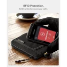 Spigen LF300 RFID kártyatartó pénztárca /tok / táska, vízálló, fekete