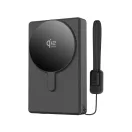 Tech-Protect PB40 LifeMag Powerbank / külső akkumulátor, MagSafe, kompakt, 25W, QI2.2, 10000mAh, fekete