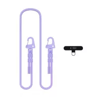   Tech-Protect C5SD vállpánt, telefonra rögzíthető, levendula (crossbody pánt)