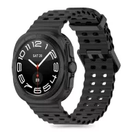   Tech-Protect IconBand Pro Samsung Galaxy Watch Ultra 2024 / 2026 (47mm) szilikon szíj, fekete