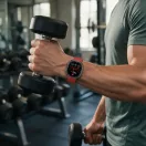 Tech-Protect IconBand Pro Samsung Galaxy Watch Ultra 2024 / 2026 (47mm) szilikon szíj, piros