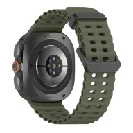   Tech-Protect IconBand Pro Samsung Galaxy Watch Ultra 2024 / 2026 (47mm) szilikon szíj, zöld