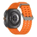 Tech-Protect IconBand Pro Samsung Galaxy Watch Ultra 2024 / 2026 (47mm) szilikon szíj, narancs