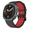 Tech-Protect IconBand Pro Samsung Galaxy Watch Ultra 2024 / 2026 (47mm) szilikon szíj, fekete-piros