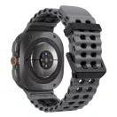 Tech-Protect IconBand Pro Samsung Galaxy Watch Ultra 2024 / 2026 (47mm) szilikon szíj, szürke-fekete