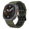 Tech-Protect IconBand Pro Samsung Galaxy Watch Ultra 2024 / 2026 (47mm) szilikon szíj, zöld-fekete