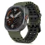 Tech-Protect IconBand Pro Samsung Galaxy Watch Ultra 2024 / 2026 (47mm) szilikon szíj, zöld-fekete