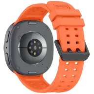   Tech-Protect Silicone Air Samsung Galaxy Watch 8 / 9 / Classic (40/44/46mm) szilikon szíj, narancs