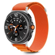   Tech-Protect Nylon Stripe Samsung Galaxy Watch 8 / 9 / Classic (40/44/46mm) szíj, narancs