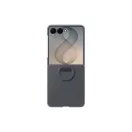 Samsung Galaxy Z Flip 8 Silicone Magnetic Cover with Ring, gyári szilikon tok gyűrűvel, fekete, EF-EF776CBE