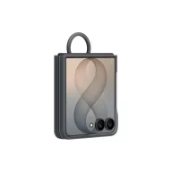   Samsung Galaxy Z Flip 8 Silicone Magnetic Cover with Ring, gyári szilikon tok gyűrűvel, fekete, EF-EF776CBE