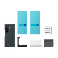   Samsung Galaxy Z Fold 8 Ultra Silicone Magnet Cover, gyári tok + 2db fólia, zöld, EF-EF976CGE