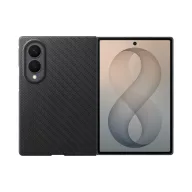   Samsung Galaxy Z Fold 8 Carbon Magnet Cover mágneses gyári tok + 2db fólia, fekete, EF-KF971SBE