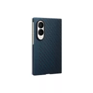   Samsung Galaxy Z Fold 8 Carbon Magnet Cover mágneses gyári tok + 2db fólia, kék, EF-KF971SNE
