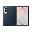 Samsung Galaxy Z Fold 8 Carbon Magnet Cover mágneses gyári tok + 2db fólia, kék, EF-KF971SNE