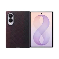   Samsung Galaxy Z Fold 8 Carbon Magnet Cover mágneses gyári tok + 2db fólia, piros, EF-KF971SRE