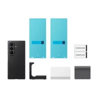   Samsung Galaxy Z Fold 8 Ultra Carbon Magnet Cover mágneses gyári tok + 2db fólia, fekete, EF-KF971SBE