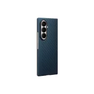   Samsung Galaxy Z Fold 8 Ultra Carbon Magnet Cover mágneses gyári tok + 2db fólia, kék, EF-KF976SNE