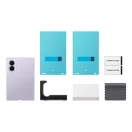 Samsung Galaxy Z Fold 8 Clear Cover gyári tok + 2db fólia, átlátszó, EF-QF971CTE