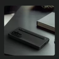   Nillkin Flex Pure Fold Samsung Galaxy Z Fold 8 Ultra műanyag hátlap tok + S-pen, fekete