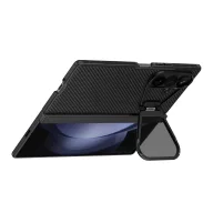  Nillkin CamShield Prop Magnetic Samsung Galaxy Z Fold 8 Ultra mágneses műanyag hátlap tok, fekete (átlátszó lencsevédővel)