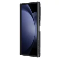   Nillkin CamShield Prop Magnetic Samsung Galaxy Z Fold 8 Ultra mágneses műanyag hátlap tok, átlátszó-fekete (átlátszó lencsevédővel)