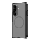 Nillkin Super Frosted Samsung Galaxy Z Fold 8 Ultra mágneses hátlap tok + S-pen, átlátszó-fekete