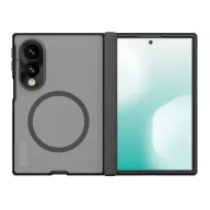   Nillkin Super Frosted Samsung Galaxy Z Fold 8 mágneses hátlap tok, átlátszó-fekete