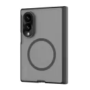 Nillkin Super Frosted Samsung Galaxy Z Fold 8 mágneses hátlap tok, átlátszó-fekete