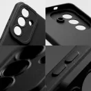 Matt Xiaomi 17 szilikon tok, fekete