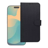   Samsung Galaxy A56 flip tok, lopásgátló RFID funkció, 4db kártyatartó résszel, fekete