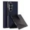 Dux Ducis Bril Samsung Galaxy Z Fold 8 Ultra hátlap tok kitámasztóval, műbőr, kék
