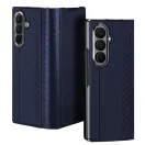 Dux Ducis Bril Samsung Galaxy Z Fold 8 Ultra hátlap tok kitámasztóval, műbőr, kék